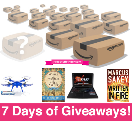 7 Days of Amazon Giveaways