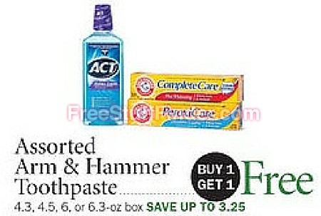 arm & hammer toothpaste edited