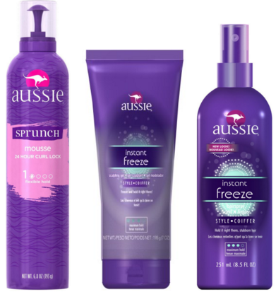 $1.50 (Reg $3.75) Aussie Hair Styling Products at Dollar General