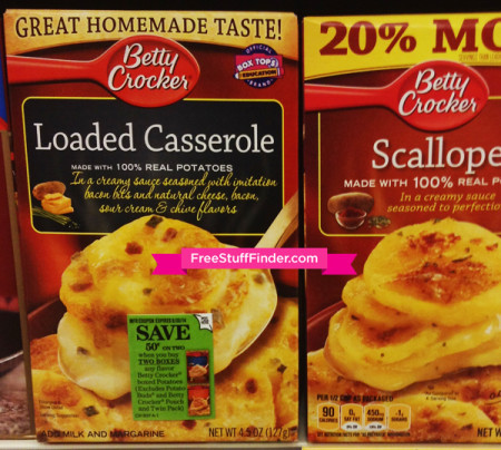 Free Betty Crocker Potatoes + Moneymaker at Target