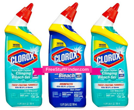 $0.94 (Reg $2) Clorox Toilet Bowl Bleach Gel + Free Pickup