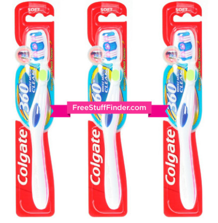 $0.49 (Reg $3) Colgate 360 Toothbrush at Walgreens