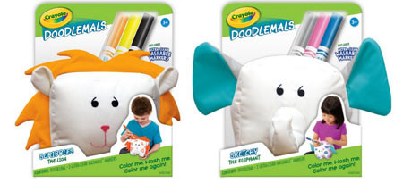 *HOT* $9.51 (Reg $33) Crayola Doodlemals Elephant & Lion