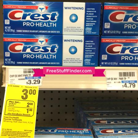 *HOT* FREE Crest Pro-Health Toothpaste at CVS (Print Now!)