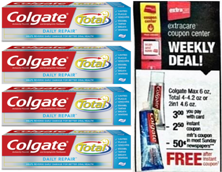 *HOT* $0.37 (Reg $3.49) Colgate Total Whitening Toothpaste at CVS