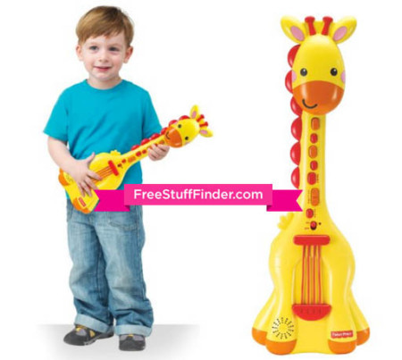 $8.58 (Reg $20) Fisher-Price Giraffe Guitar Music Set