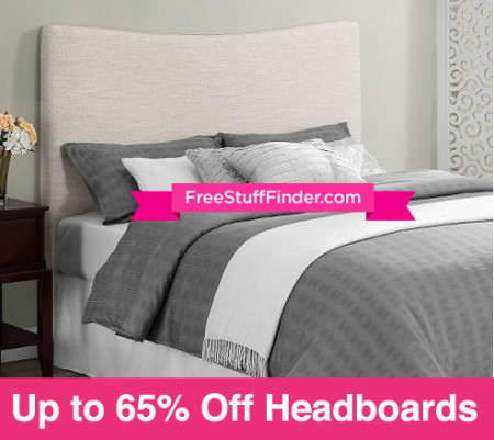 Up to 65% Off Headboards + 10% Off + Free Shipping