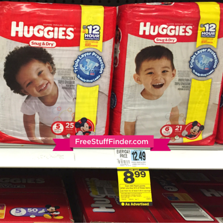 *HOT* $2.73 (Reg $12.49) Huggies Jumbo Pack Diapers at Rite Aid