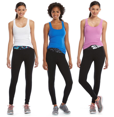 *HOT* $6.07 (Reg $30) Juniors Yoga Leggings & Tank Top Set