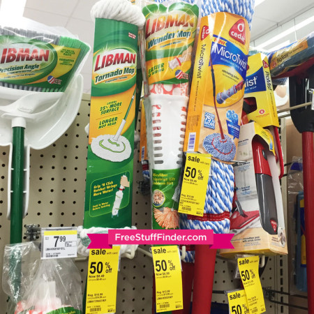 $3.99 (Reg $14) Libman Wonder Mop at Walgreens