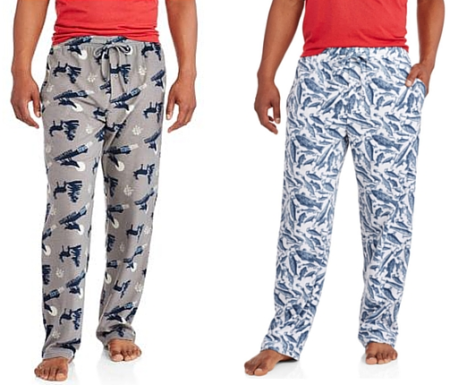 $2.50 (Reg $9) Men's Micro Fleece Sleep Pants + FREE Pickup