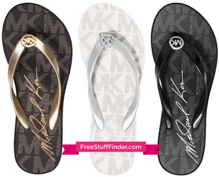 *HOT* $36.75 (Reg $49) Michael Kors Flip Flops + Free Pickup