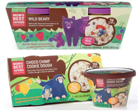 $0.94 (Reg $3) Mom's Best Instant Oatmeal Cups at Target