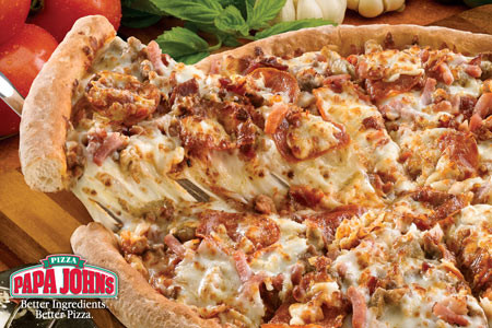 $15.54 for Two Large 2-Topping Pizzas at Papa John's