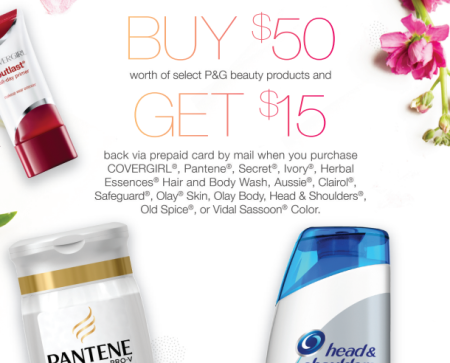 *HOT* FREE $15 Visa Prepaid Card with $50 P&G Purchase + Target Deal