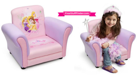 $29.98 (Reg $70) Disney Princess Upholstered Chair + Free Store Pickup
