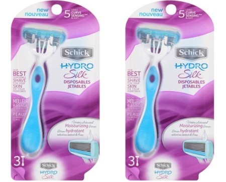 $0.50 (Reg $12.49) Schick Hydro Silk Razors at Walgreens