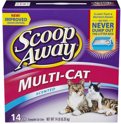 $2.98 (Reg $6.98) Scoop Away Cat Litter at Walmart