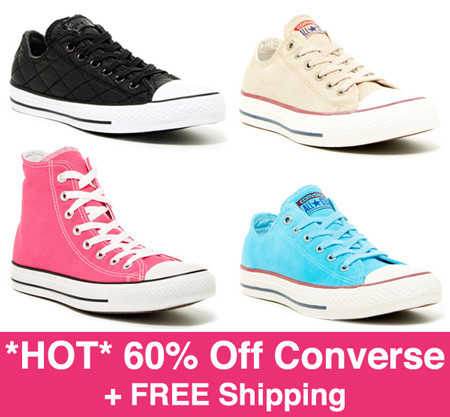 *HOT* Up to 60% Off Converse Shoes + Free Shipping