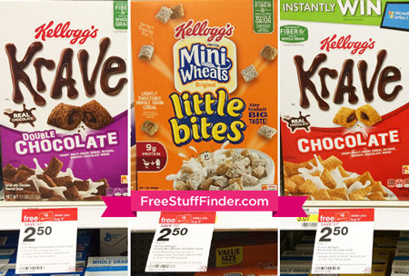 $1 (Reg $3.07) Kellogg's Mini Wheats Cereals at Target