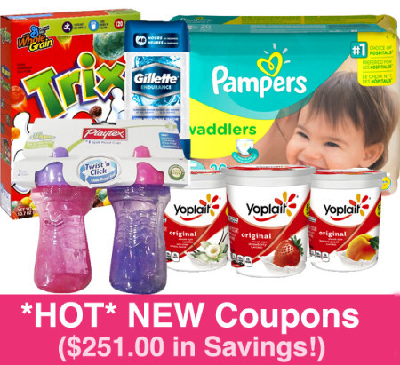 *NEW* Printable Coupons for April ($251.00 in Savings!)