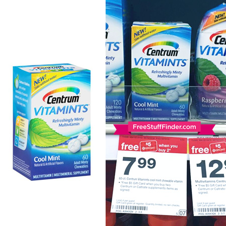 $1.49 (Reg $8) Centrum Vitamints at Target