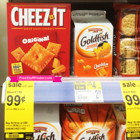 FREE Cheez-It Crackers + $0.25 Moneymaker at Walgreens