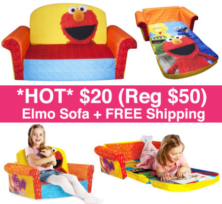 *HOT* $25 (Reg $50) Elmo Sofa + FREE Shipping