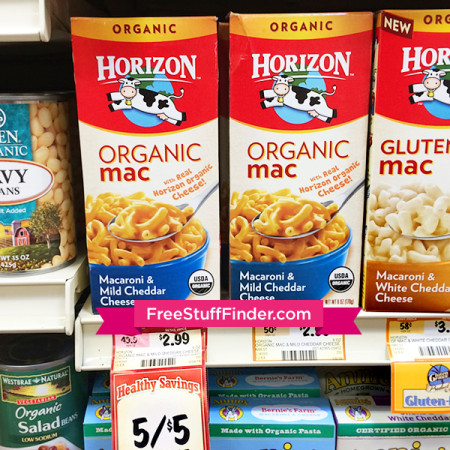 FREE Horizon Organic Mac & Cheese at Sprouts