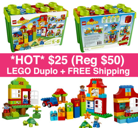 *HOT* $24 (Reg $50) LEGO Duplo Deluxe + FREE Shipping