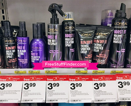 $0.12 (Reg $4) L'Oreal Advanced Hair Care at Target