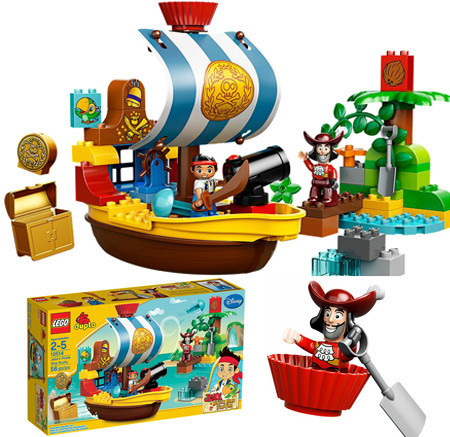 $27.30 (Reg $40) Lego Duplo Jake's Pirate Ship Bucky