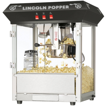 Lincoln Popper Popcorn Machine