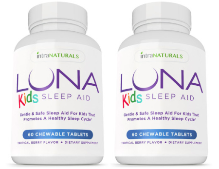 FREE Full-Size IntraNaturals Luna Kid's Sleep Aid Bottle