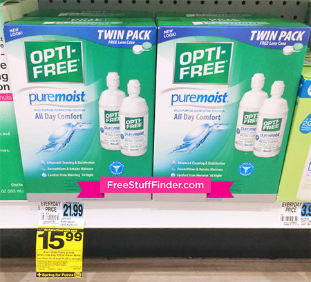 *HOT* $5.99 (Reg $22) Opti-Free Contact Solution at Rite Aid