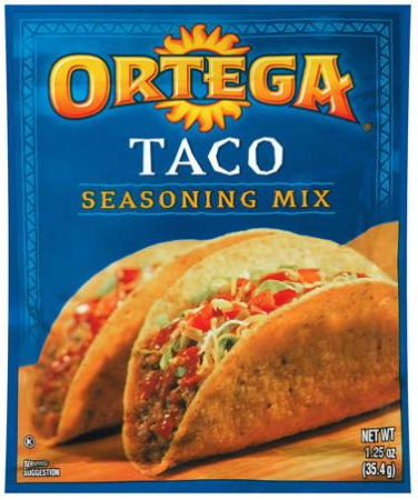 Ortega Seasoning Packet