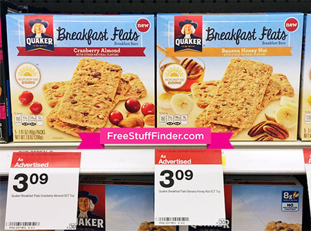 *HOT* $0.36 (Reg $3) Quaker Breakfast Flats at Target (Print Now!)