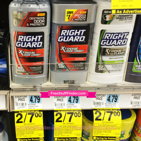 *HOT* $0.50 (Reg $5) Right Guard Deodorant at Rite Aid