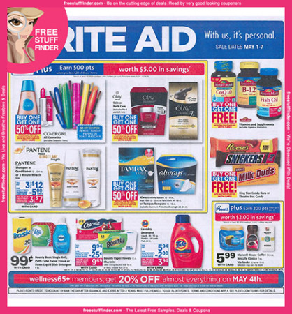 *HOT* Rite Aid Ad Preview (Week 5/1 – 5/7)
