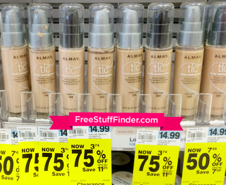 FREE Almay Foundation at Rite Aid (Clearance Find)