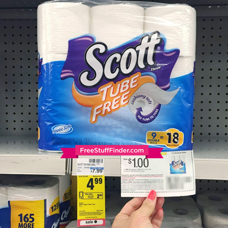 *HOT* $3.99 (Reg $12) Scott Bath Tissue at CVS ($0.22 Per Roll - Print Now!)