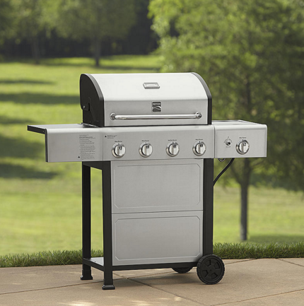 $169.99 (Reg $280) Kenmore 4-Burner Gas Grill + Free Shipping