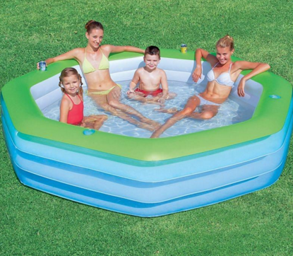 $22.99 (Reg $40) Octagon Inflatable Family Pool