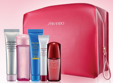 FREE Shiseido 6-Piece Gift with Purchase ($94 Value)