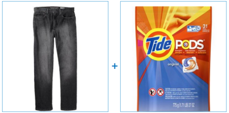 *HOT* $11.96 Men's Jeans & Tide Pods (31Ct) + Free Pickup
