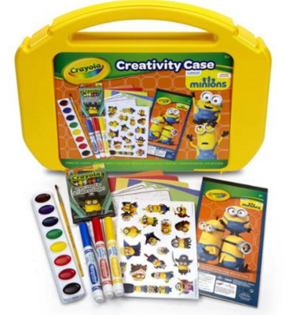 *HOT* $5 (Reg $13) Minions Crayola Art Case + FREE Pickup