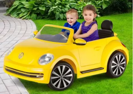 Save $120 on VW Beetle Ride-On + FREE Shipping
