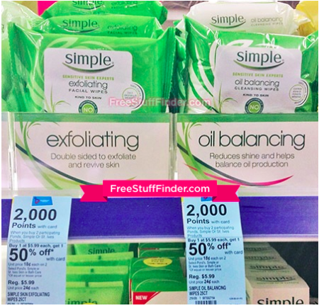 *HOT* $0.99 (Reg $6) Simple Facial Wipes at Walgreens