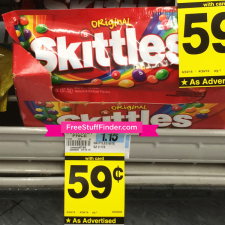 *HOT* $0.34 (Reg $1.15) Skittles or Starburst Candy at Rite Aid
