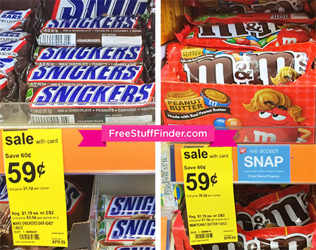 $0.30 (Reg $1.19) M&M's at Walgreens